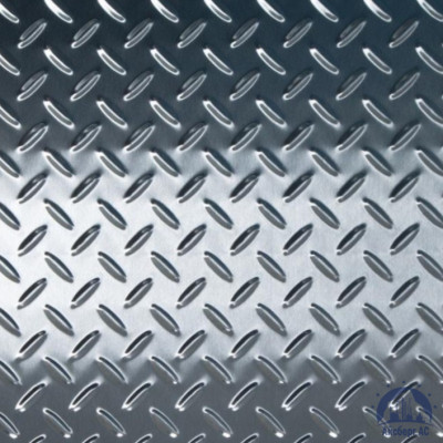 Рифлёный алюминиевый лист "Чечевица" 2х1500х3000 мм АД31 купить  в Новом Уренгое