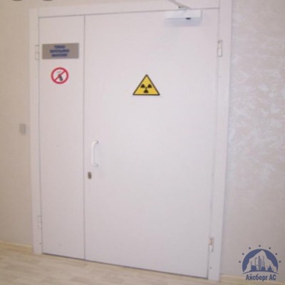 Рентгенозащитная алюминиевая дверь 1070х2080-1 мм купить  в Новом Уренгое
