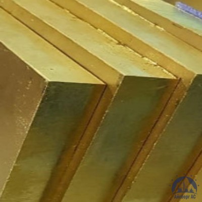 Плита латунная 85х600х1500 мм Л90 ГОСТ 2208-2007 купить  в Новом Уренгое