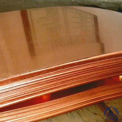 Лист медный 44х600х1500 мм М1М ГОСТ 1173-2006 купить  в Новом Уренгое