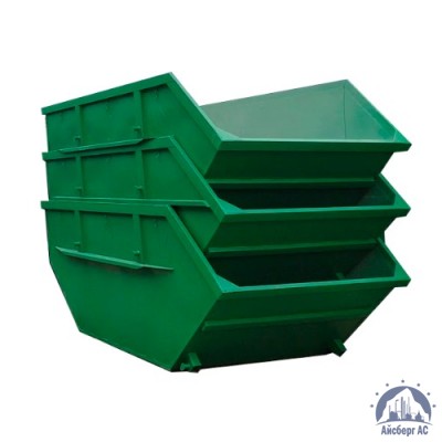 Бункер накопитель 8 м3 – мусорный контейнер “лодочка” купить  в Новом Уренгое